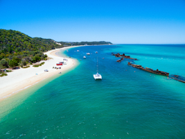 Shipwrecks on Moreton Island